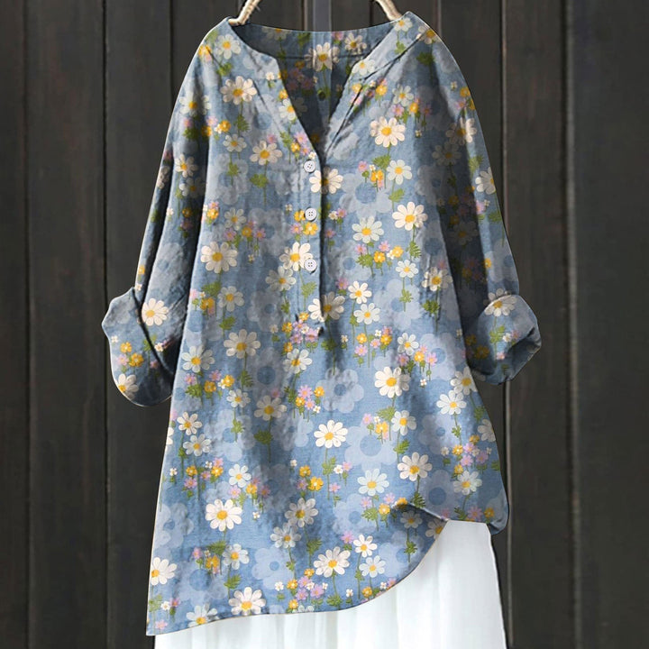 Abris™ | Elegante Bloemen Overhemdjurk