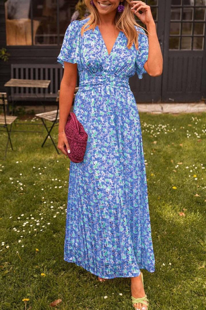 Jacy™ | Elegante en Luchtige Lange Bloemenjurk